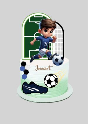 Topo de Bolo Futebol
