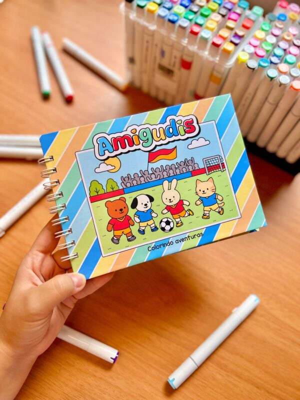Livro de Colorir Amigudis Meninos - Imagem 2