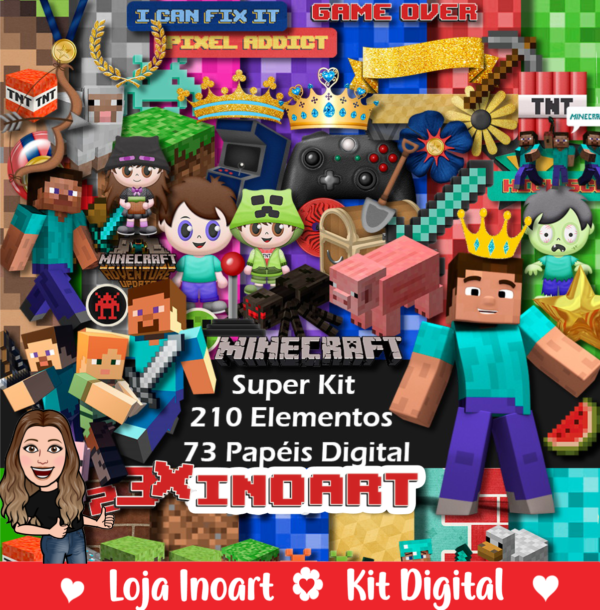 Kit Digital Minecraft