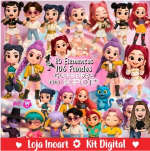 Kit Digital Guerreiras do K- Pop