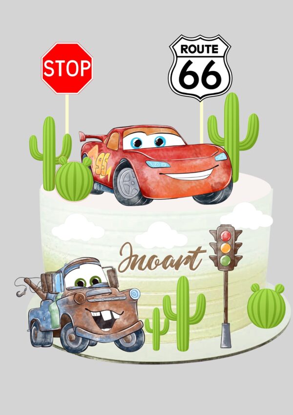 Topo de Bolo Carros