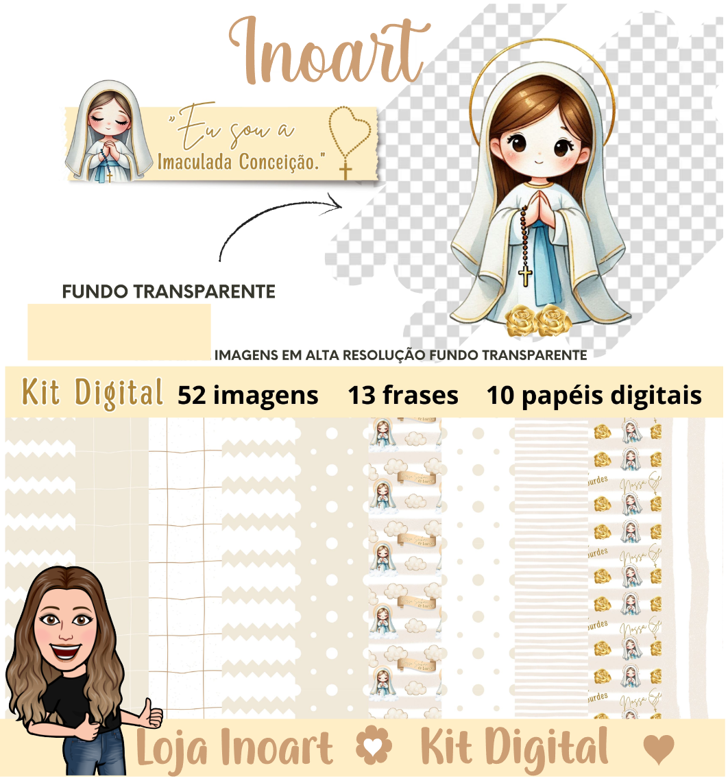 Kit Digital Nossa Senhora de Lourdes - Imagem 3