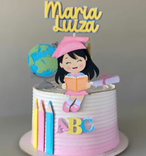 Topo Formatura Menina