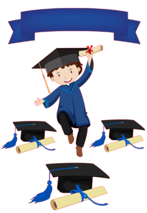 Topo Formatura Menino