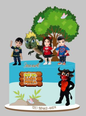 Topo Boi Da Cara Preta Loja Inoart