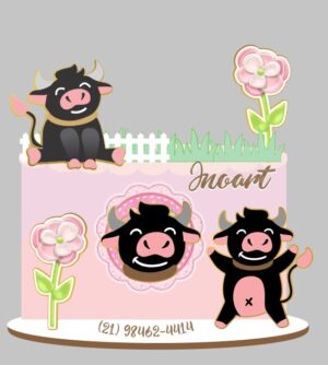 Topo Boi Da Cara Preta Loja Inoart