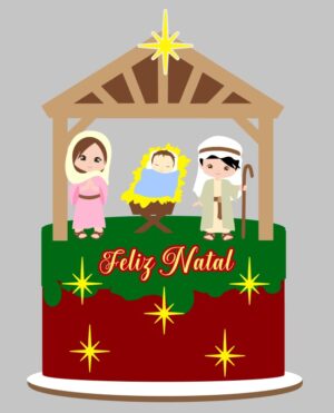 Topo Presépio De Natal