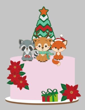 Topo Animais No Natal