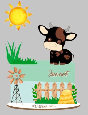 Topo Boi Da Cara Preta Loja Inoart