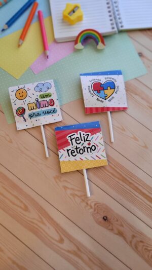 Embalagem Pirulito Volta As Aulas