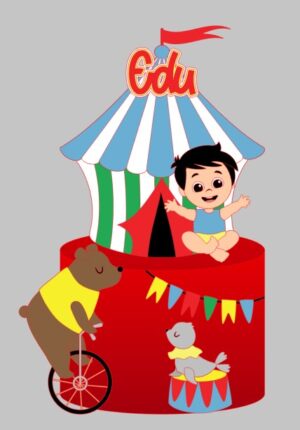 Topo Circo Com Bebê