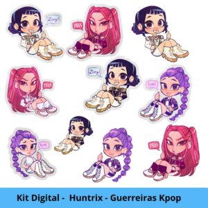 Kit Digital Guerreiras Do K-Pop