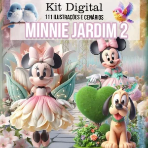 Kit Minnie Jardim 2