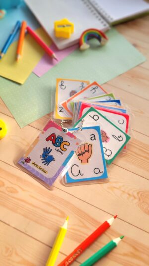 Chaveiro Alfabeto Libras Volta As Aulas (2)