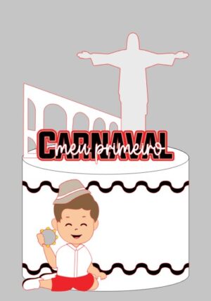 Topo Samba Menino Carnaval