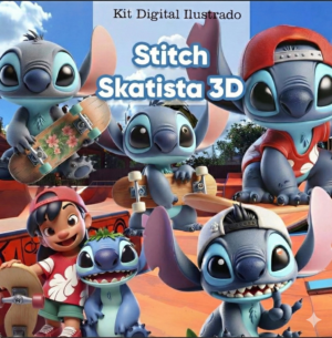 Kit Digital Stich Skatista