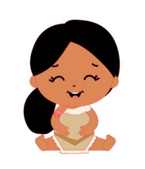 Topo Princesa Pocahonta Cute