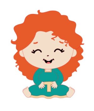 Topo Princesa Merida Cute