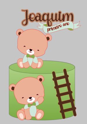 Topo Ursinho Escadas