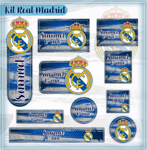 Etiquetas Escolar Real Marid