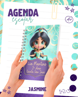 Capa De Agenda A5 Jasmine