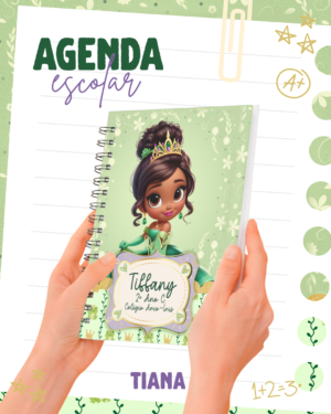Capa De Agenda A5 Tiana