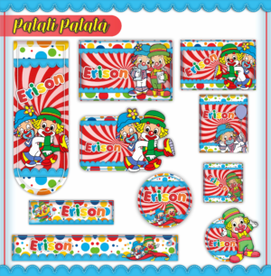 Etiqueta Escolar Patati Patatá