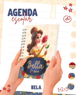 Capa De Agenda A5 Bela