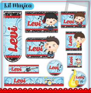 Etiqueta Escolar Música