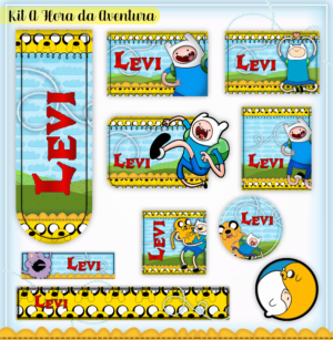 Etiqueta Escolar A Hora Da Aventura