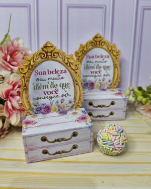 Caixa Penteadeira Dia Das Mulheres