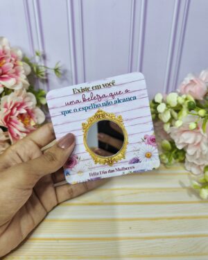 Card Espelho Dia Das Mulheres
