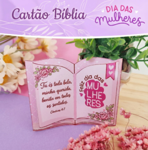 Cartão Biblia Dia Das Mulheres