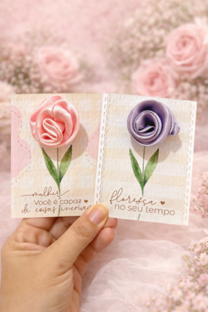 Card Xuxinha Flor Dia Das Mulheres