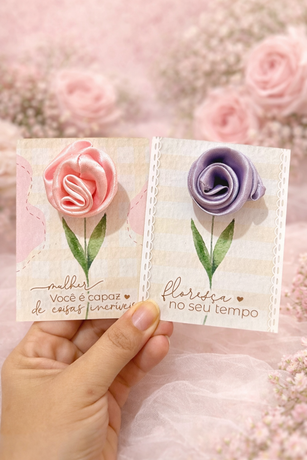 Card Xuxinha Flor Dia Das Mulheres