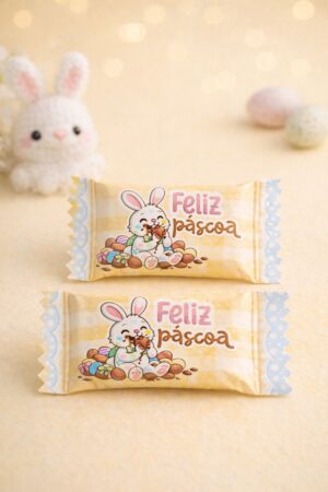 Balinha Ou Rótulo De Batom Páscoa