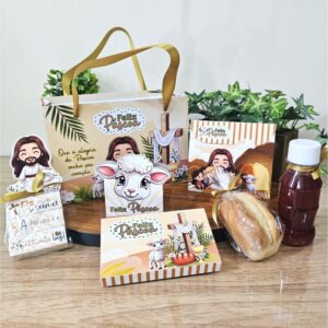 Kit Sacolinha Para Guloseimas – Páscoa Cristã