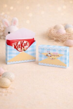 Caixinha Envelope Kitkat Páscoa
