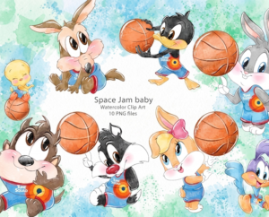 Kit Digital Baby Looney Tunes