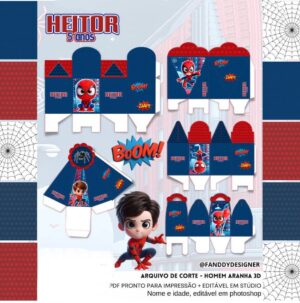 Festa Homem Aranha 3D