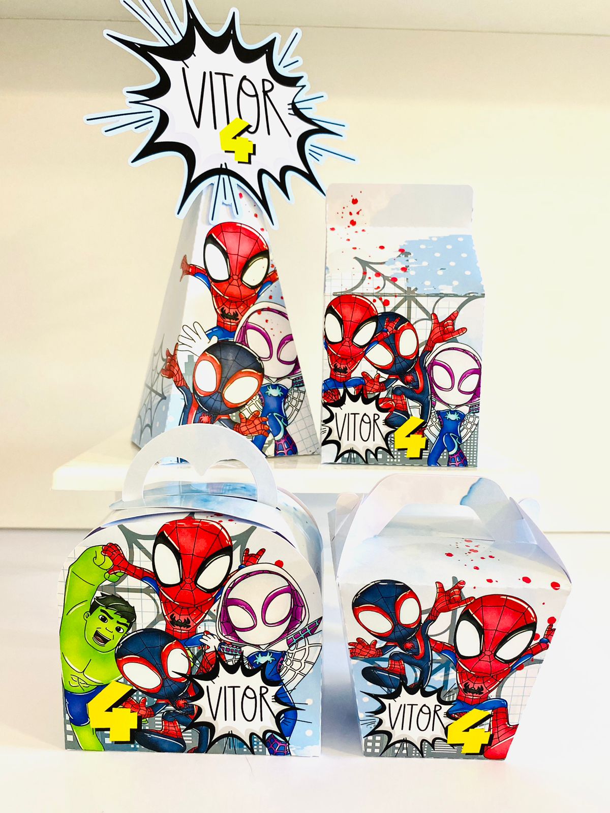 Festa Homem Aranha - Spidey E Seus Amigos