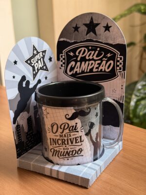 Expositor Canto Com Almofada Dia Dos Pais