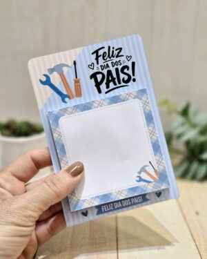 Card Bloquinho Dia Dos Pais