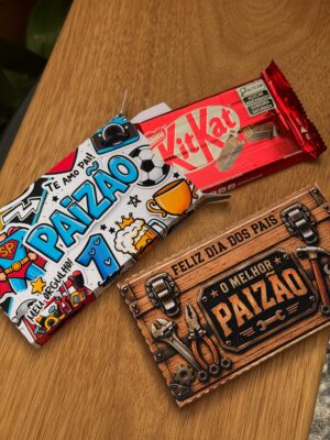 Caixinha Ferramentas Kitkat Dia Dos Pais