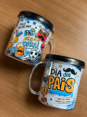 Caneca Acrilica 25,5X8,5 Dia Dos Pais