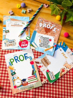 Cards Recadinhos 10X13,8 Dia Dos Professores 2026