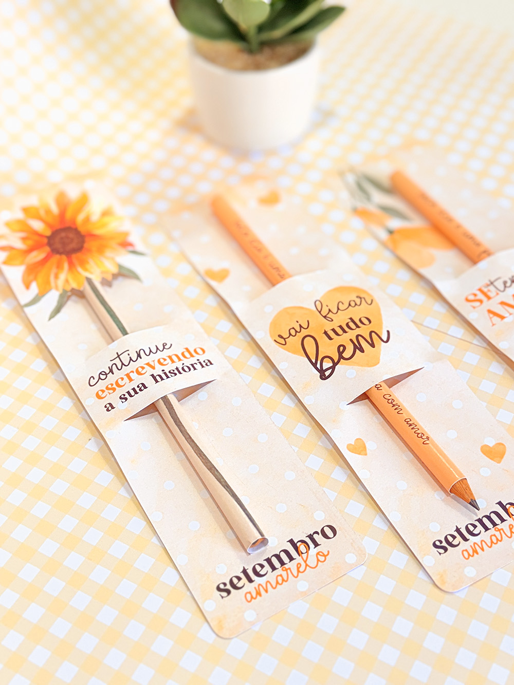 Card Lápis Setembro Amarelo