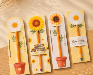 Porta Lápis Caneta Setembro Amarelo