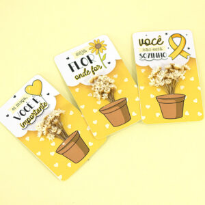 Card Florzinha Setembro Amarelo