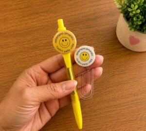 Kit Botton Setembro Amarelo Smile